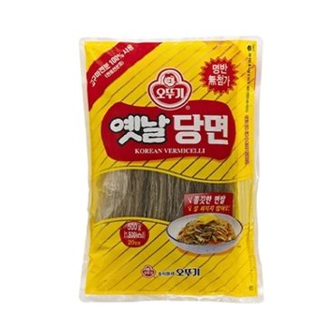  오뚜기 가정용 식자재 잡채 옛날 당면 칼국수 500g (W5BE8FF)