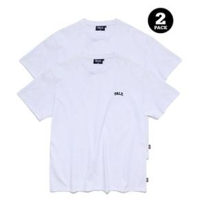 예일 (23SS) [ONEMILE WEAR] 2PACK SMALL ARCH TEE 화이트 / 화이트