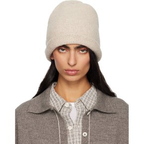 베이지 크라운 비니 AW25A2467Y102 ANTIQUE MELANGE