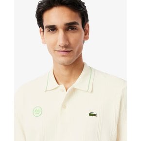 [시흥점] 롤랑가로스 테니스 반팔 폴로 스웨터 AH3013-55G