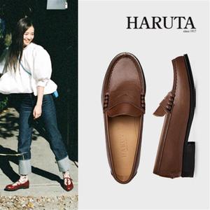 HARUTA 하루타 NA304-D BROWN 여성 페니 로퍼