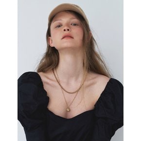 [2 SET] Thick Chain & Vintage Medal NK