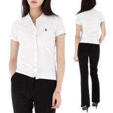 폴로 랄프 로렌 국내배송 25SS 폴로랄프로렌 포니 버튼 폴로 반팔 티셔츠 211939272 002