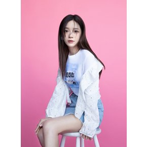 [24S/S] 그래픽 포인트 크롭 티셔츠 ITO4WTS130 MD