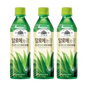 웅진 가야 알로에농장 500ml 40펫