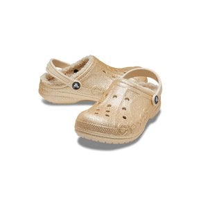 [KIDS] 키즈 BAYA LINED GLITTER CLOG K WT (23FKCL207656)