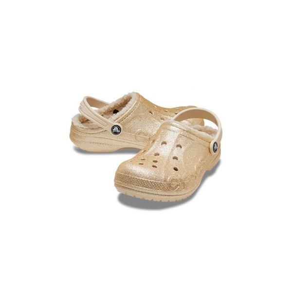 [KIDS] 키즈 BAYA LINED GLITTER CLOG K WT (23FKCL207656)