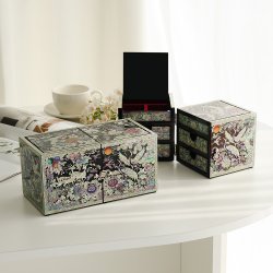 [박씨상방] (랑재)명품 신쌍합 금계 특형 자개보석함 자개함 악세사리보관함 - SSG.COM