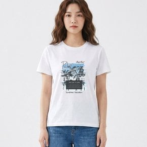 PALMS 라운드 남여공용 반팔C 컬러