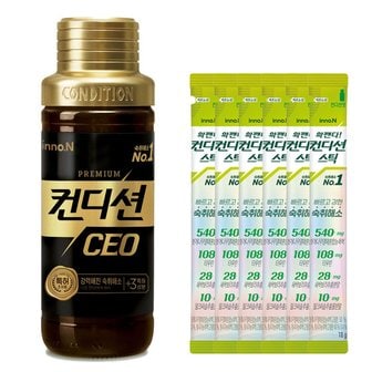  컨디션 CEO 150ml x 6병 + 컨디션스틱 컨디션맛 x 6포 / 숙취음료