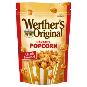 Werthers  Original  웨더스오리지날  캐러멜  팝콘  재밀봉  가능  팩  150.0g