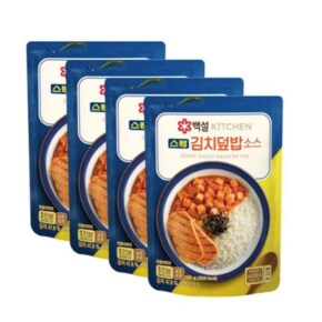 백설 스팸김치 덮밥소스 130g X 4 개