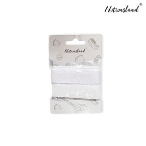 [노션랜드] Notionland 벨크로 테이프 화이트 (20mm x 35cm)-(15146)