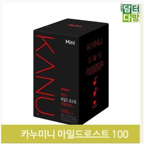 카누 미니 커피 100스틱 마일드로스트 인스턴트 블랙 (S9379965)