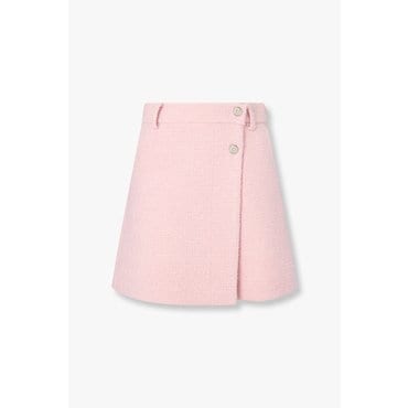 GCUT [25S/S] 트위드 패널 랩 스커트 팬츠(7255130301)