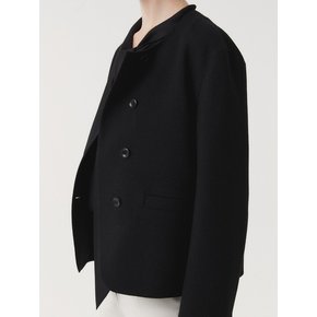 ES TWEED JACKET (BLACK)