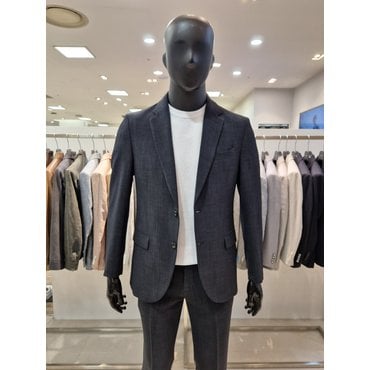 바쏘 25S/S 다크 그레이 스판 셋업 남성자켓 [BZS1JK31GR]