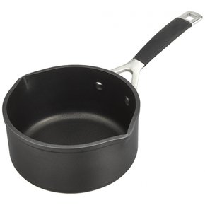 르 크루제(Le Creuset) TNS 밀크 팬 16cm 가스 IH 오븐 대응 실리콘 핸들[일본 정규 판매품]