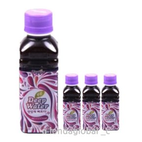 푸룬 주스 딥워터 쾌변 식이섬유 180ml 4개