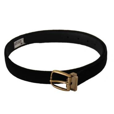 이스퀘어 4812771 Dolce  Gabbana Chic Velvet Elegance Mens Belt