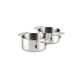 미국 올클래드 냄비 AllClad 59914 스테인리스 스틸 Dishwasher Safe 0.5Quart Soup / Souffle R