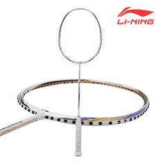 [LINING] 리닝 배드민턴 라켓 터보 CHARGING 70 (White/Gold)AYPM434-4