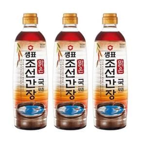 샘표 맑은 조선간장 930ml 3개