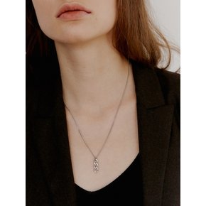 [Surgical] Simple Chain Charm Necklace