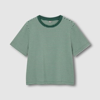 JAJU 여 헤비 코튼 반팔 티셔츠 J116901003043