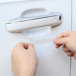 손잡이 자동차 도어 필름