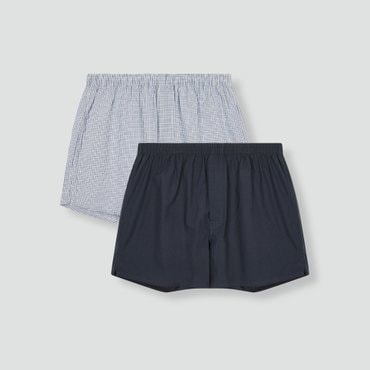 JAJU 25 S/S 신상품  JAJU  남 40수 코튼 트렁크 팬티 2매  J41N901074