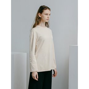 SIDE VENT LONG SLEEVE (CREAM)