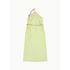 베이스레인지 24PS LIGO DRESS (WILD SILK) IN LIME