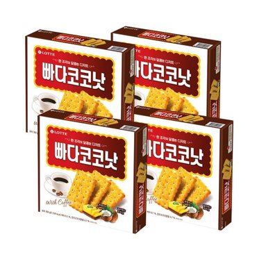  롯데 빠다코코낫300g x 4곽