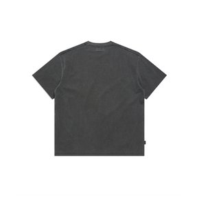 엔젤 워시드 티셔츠 - BLACK Z263UST010099