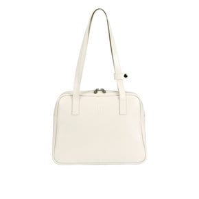 Trapezoid Middle Shoulder Bag (eggshell)