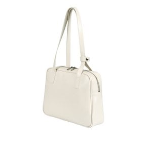 Trapezoid Middle Shoulder Bag (eggshell)