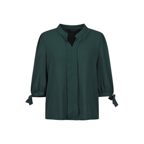 소매 리본 블라우스_DW4AB713