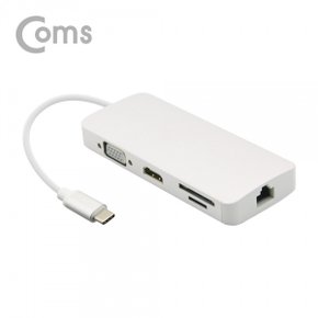 [ID044] Coms USB 3.1 Type-C 멀티 컨버터(허브)