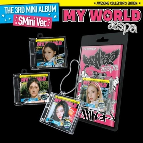 [KIHNO][버전랜덤]에스파 (Aespa) - My World (3Rd 미니앨범) [Smini Ver.] / Aespa - My World (3Rd Mini Album) [Smini Ver.]  {05/23발매}