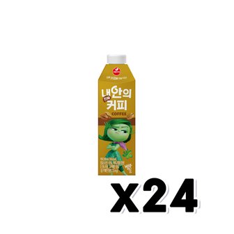  내안의 진짜커피 팩음료 280ml x 24개