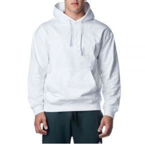 휴고보스그린 STACKED-LOGO-EMBOSSED HOODIE IN FRENCH TERRY COTTON (50496651-100)