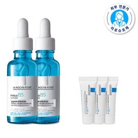 라로슈포제 히알루 B5 세럼 30ml X 2 + [수분장벽키트] 히알루 세럼1.5ML*2 + 시카밤 3ML*2