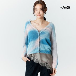 [최초가79900원]26SS 알파카혼방 옴브레 가디건
