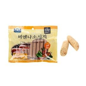 오리야채믹스 비엔나소시지 30p 소프트간식 애견간식