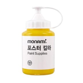 모나미 포스터컬러 노랑250ml (WF2465B)