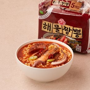 오뚜기 해물짬뽕 600g (120gx5개)