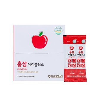 황풍정 [풍기인삼농협] 홍삼에이플러스 스틱젤리 20g x 30포 홍삼젤리 영주 사과즙/쇼핑백 포함