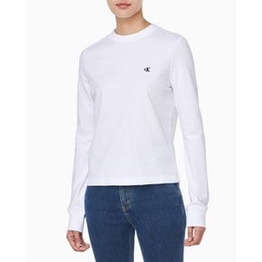 여성 L/S 아카이브 로고 크루넥 티셔츠(47D269G)