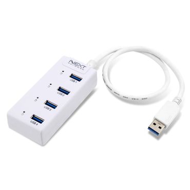 오너클랜 USB3.0 4포트 무전원 허브 LED 키보드 마우스 노트북